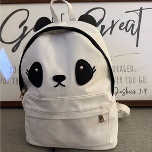 Panda Design White Backpack